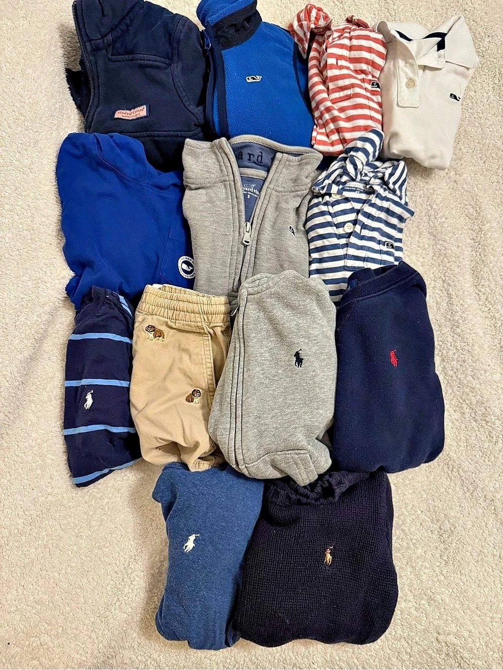Polo Ralph Lauren / vineyard vines Boys Clothing Lot preppy Bundle